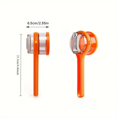 Küchenschäler mit Selbstaufbewahrung — Schälen & Aufbewahren in einem Schritt Mivoza Deutschland