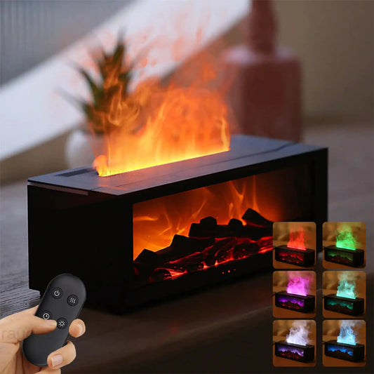Fireplace Aroma Diffuser — Set the Mood with Gentle Aroma