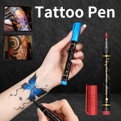 Temporary Tattoo Markers Set-10-Color Body Art Pens Mivoza Deutschland