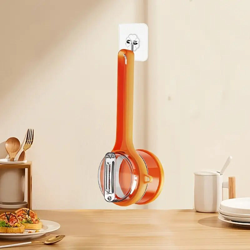 Küchenschäler mit Selbstaufbewahrung — Schälen & Aufbewahren in einem Schritt Mivoza Deutschland