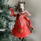 Handmade Horse Ornament – Eco-Friendly Holiday Charm