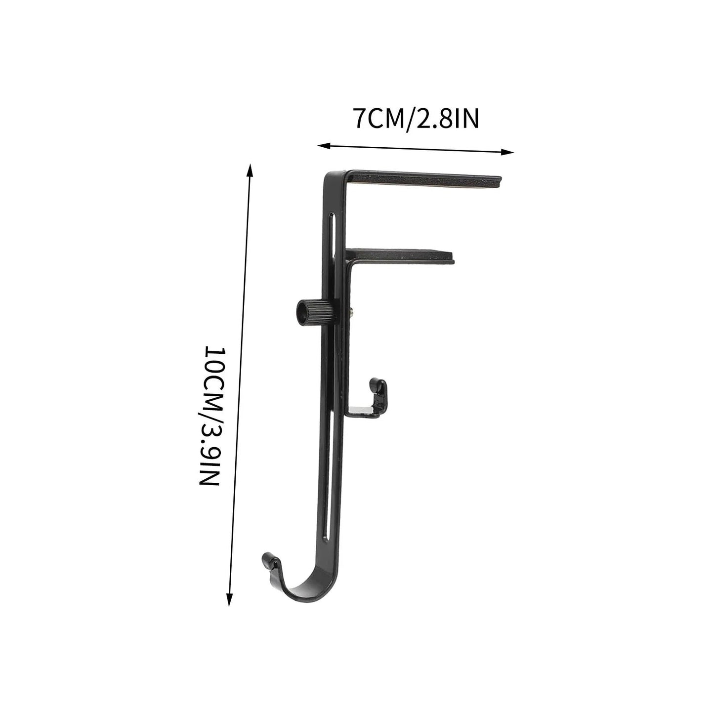 2-in-1 Decorative Fireplace Hook — Practical for Stockings & Holiday Decorations, Set of 2