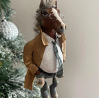 Handmade Horse Ornament – Eco-Friendly Holiday Charm