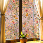 Colorful Floral Bouquet Window Sticker Mivoza Deutschland