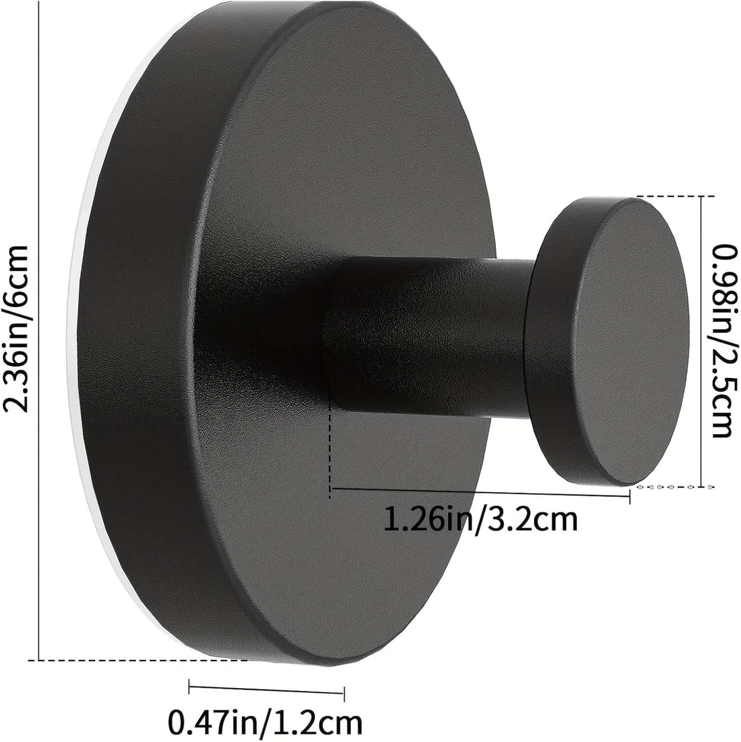 Feuchtigkeitsbeständige Wandhaken — Kein Chaos im Badezimmer Mivoza Deutschland