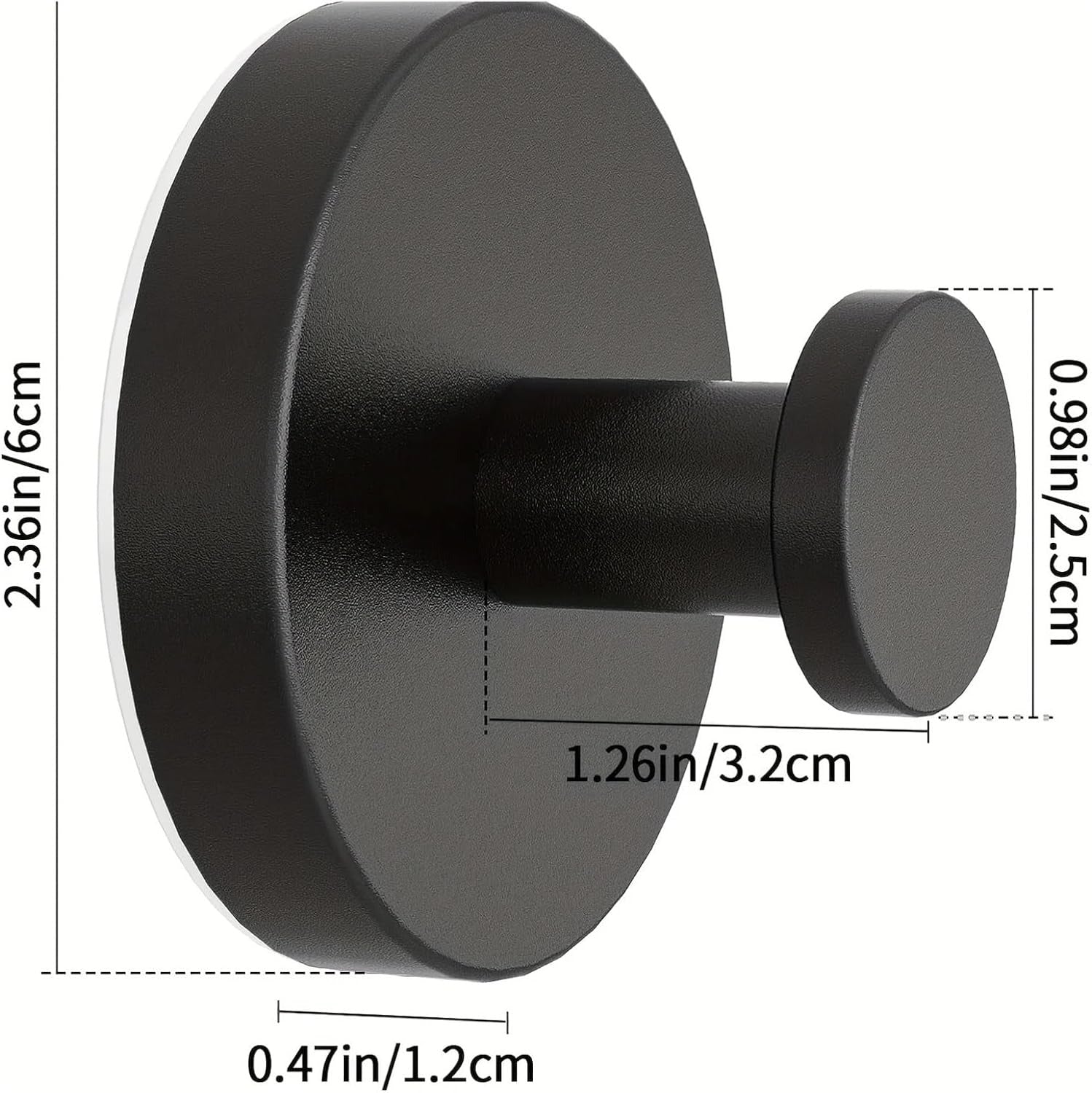 Feuchtigkeitsbeständige Wandhaken — Kein Chaos im Badezimmer Mivoza Deutschland