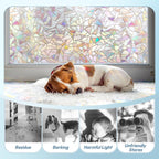 Colorful Floral Bouquet Window Sticker Mivoza Deutschland