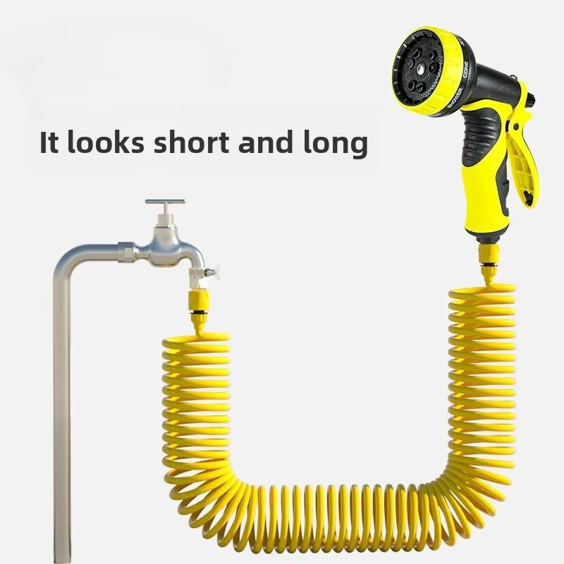 Gartenschlauch selbsteinziehend – Schluss mit verdrehten Schläuchen Mivoza Deutschland