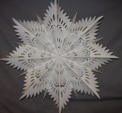 Schneeflocken-Weihnachtslaternen — Romantischer Charme für weiße Weihnachten Mivoza Deutschland