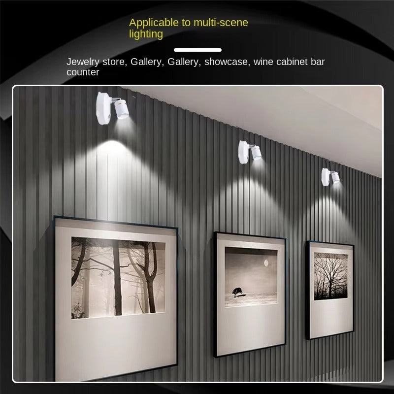 Kabellose Spotlight-Lampe – Ambiente für Pflanzen, Bilder & Wohnräume Mivoza Deutschland