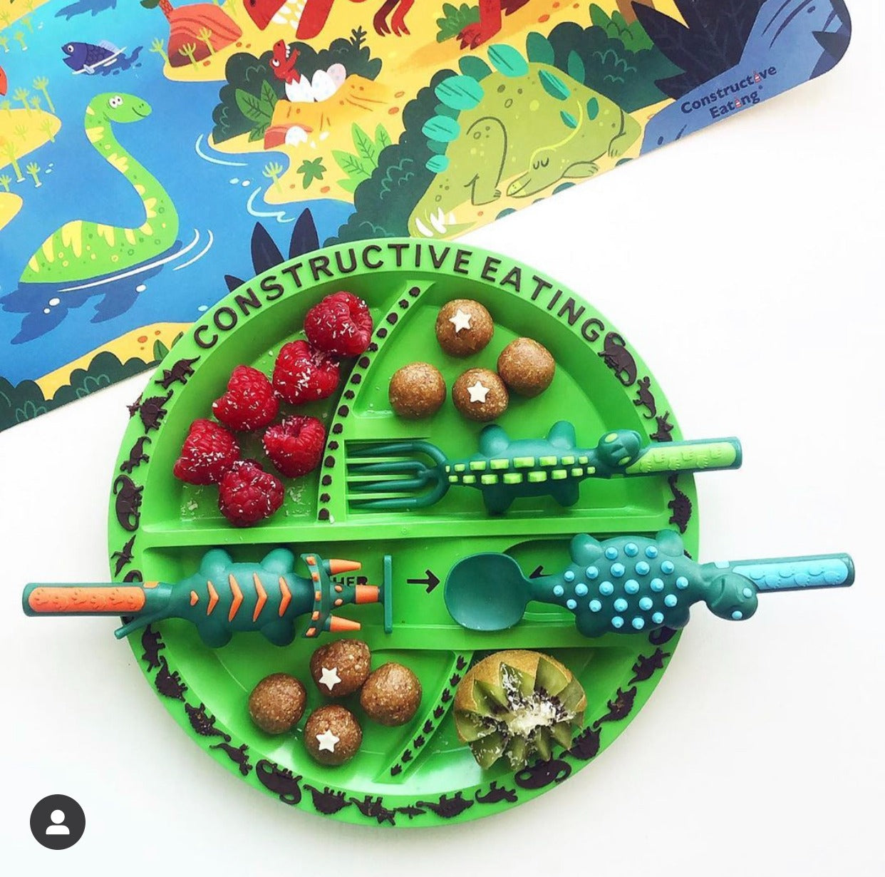 Dinosaurier Geschirr Kinder — Fördert eigenständiges Essenlernen Mivoza Deutschland