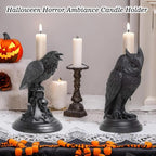 Gothic Style Resin Candlestick Figurines Mivoza Deutschland