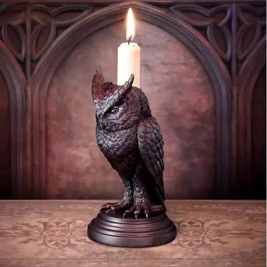 Gothic Style Resin Candlestick Figurines Mivoza Deutschland