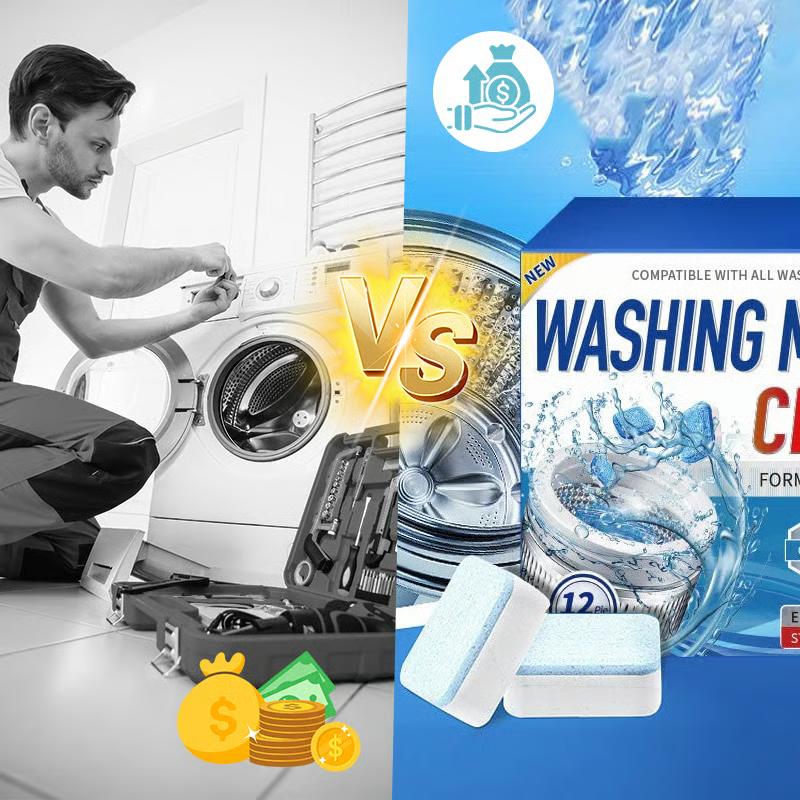 Deep Cleaner for Washing Machines — Removes 99.7% of Bacteria & Odors
