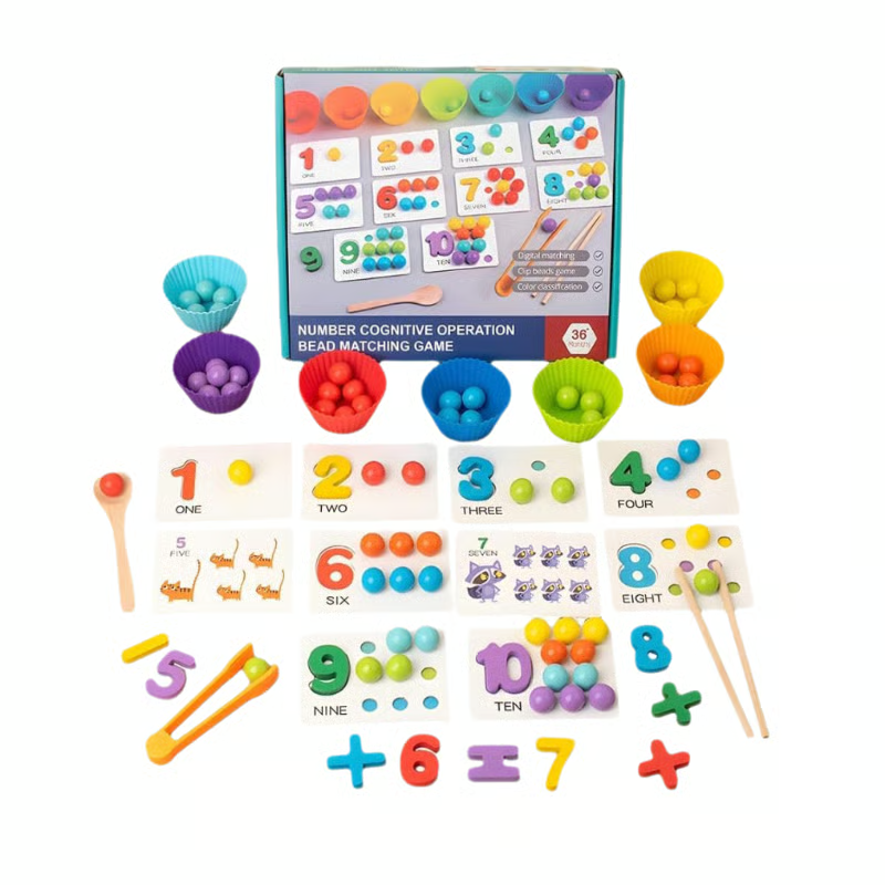 Montessori Math Toy — Build Confidence with Fun Counting