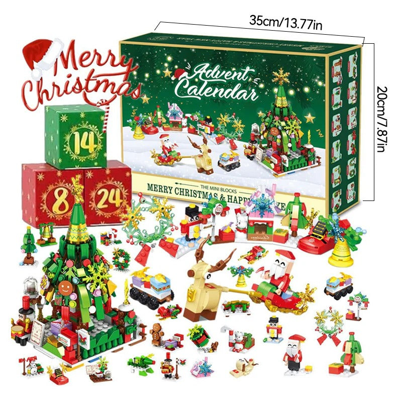 Building Block Set Advent Calendar — 24 Days Full of Building & Play Fun