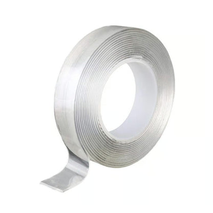 Reusable Nano Adhesive Tape — Holds Decorations Securely Without Losing Stickiness