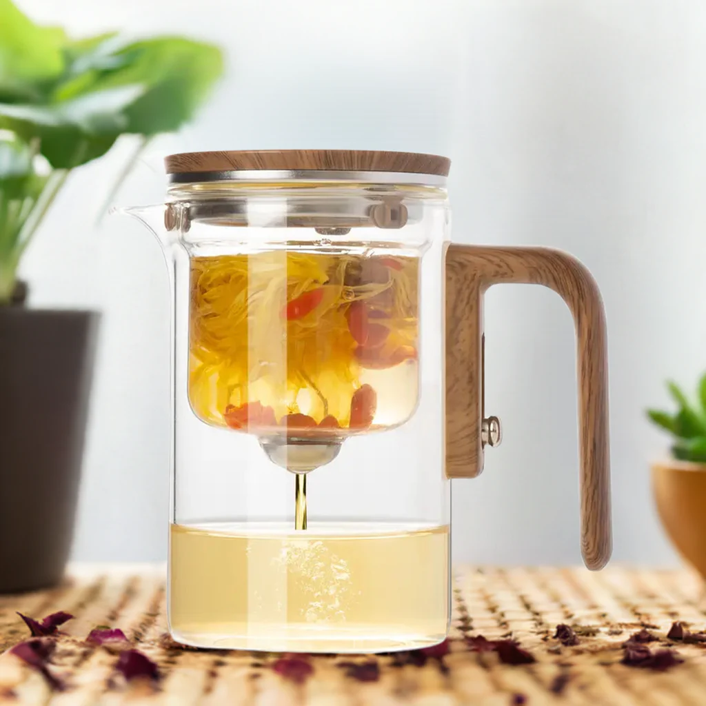 Teapot Borosilicate Glass — Elegant Preparation of Creative Tea Blends