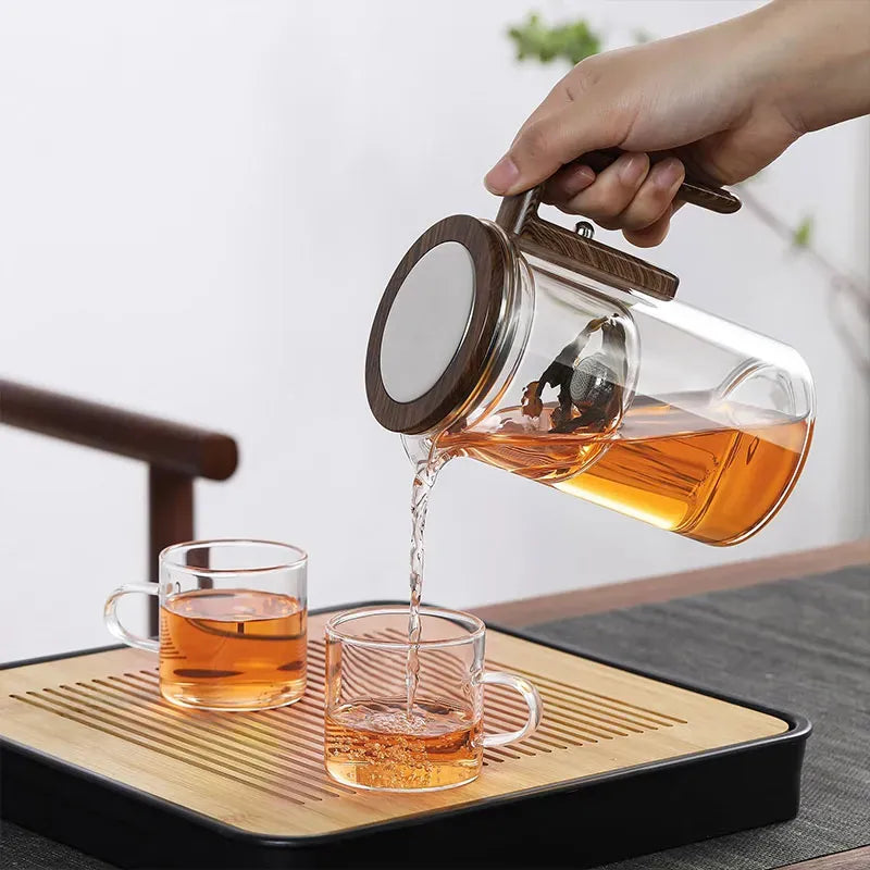 Teapot Borosilicate Glass — Elegant Preparation of Creative Tea Blends