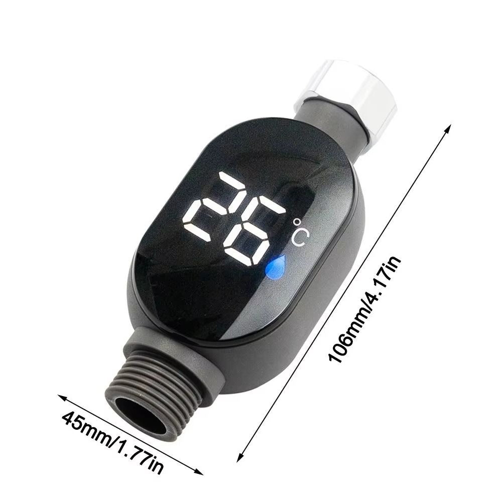 Digital Shower Thermometer — Perfect Water Temperature All Winter Long