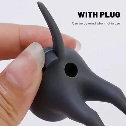 Zahnbürstenhalter im Hunde-Popo-Stil — Spaß beim Zähneputzen 2er Set Mivoza Deutschland