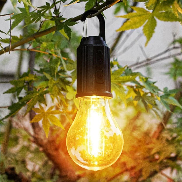 Retro Camping Light — Perfect Atmosphere for Tent & Fishing Spot