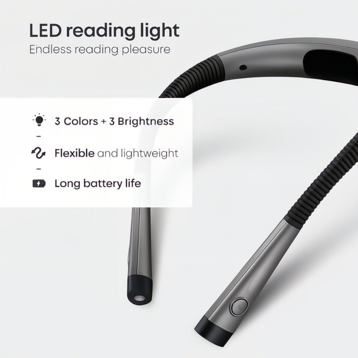 Wireless LED Neck Light for Hands-Free Tasks