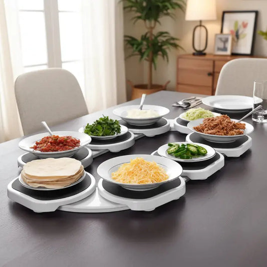 Modular Rotating Serving Tray