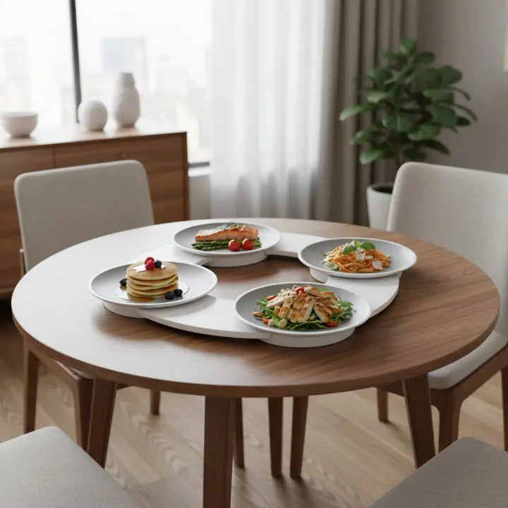 Modular Rotating Serving Tray