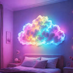 LED Wolken-Wandlampe