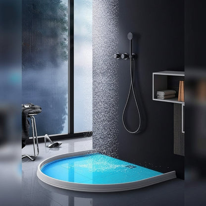 Flexible Shower Water Barrier – Keep Floors Dry