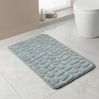 Soft Pebble Bath Mat – Cozy & Quick-Dry