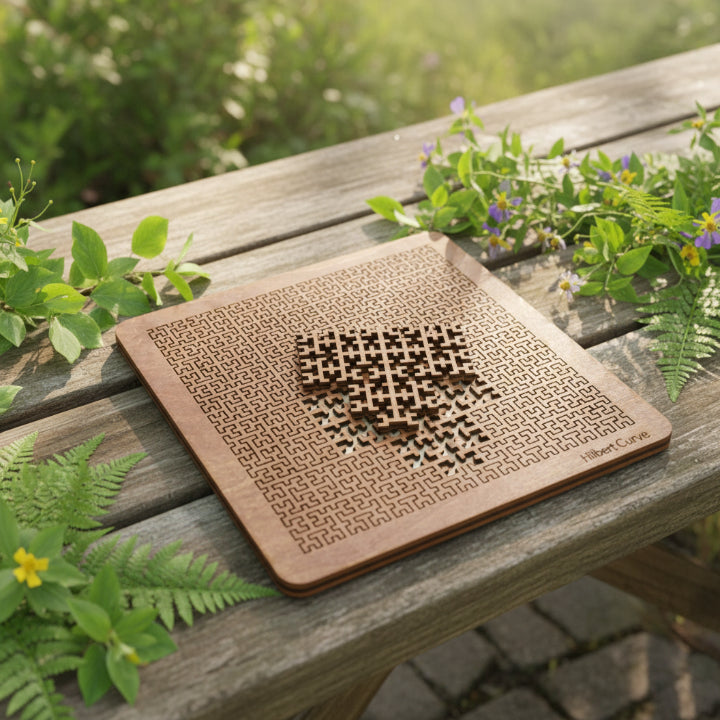 Fractal Wood Puzzle – Calm & Creative Challenge