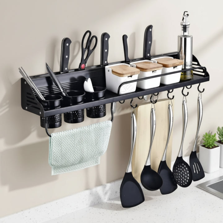 Kitchen Wall Shelf Organizer – Stylish Storage