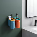 Wall-Mount Toothbrush & Toothpaste Holder