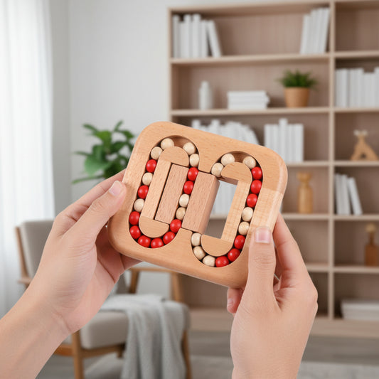 Wooden Twist Puzzle for Relaxing Focus