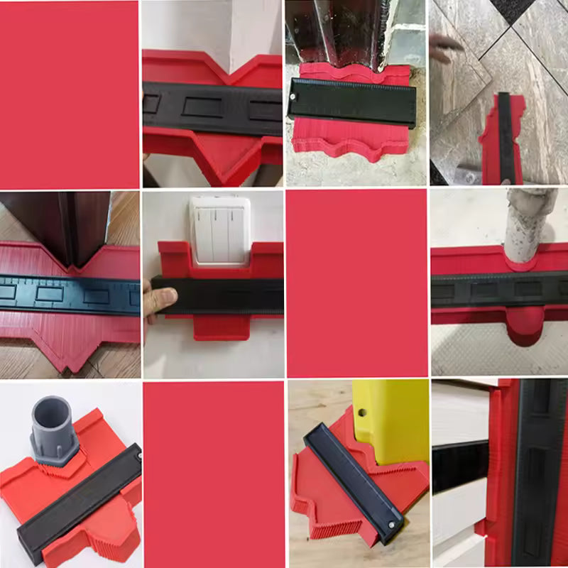 Precision Contour Gauge for Easy, Perfect Cuts