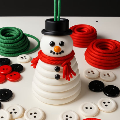 DIY Snowman Ornament Kit – Creative Family Fun