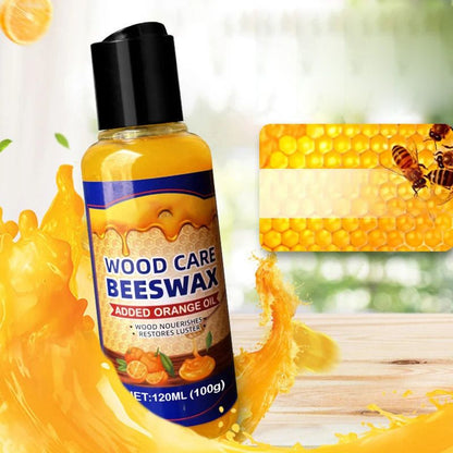 BUY 1 GET 1 FREE | Natural Beeswax & Orange Oil Wood Balm – Restores & Protects