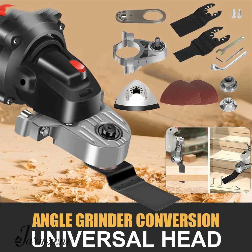 Angle Grinder Universal Attachment — Cutting, Grinding & Polishing in One